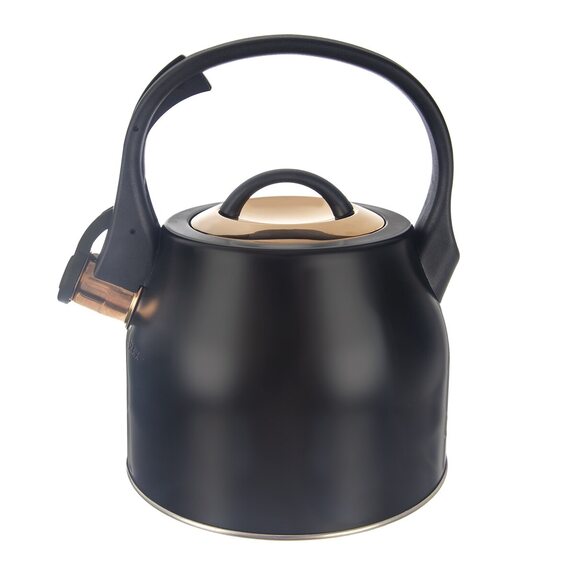 Čajník nerez píšť. Rose gold 3 l