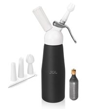 Láhev na přípravu šlehačky AL 0,68 l DELA+bombičky 10 ks