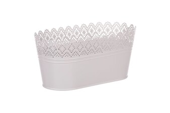 Truhlík kovový, krajkový okraj KK107