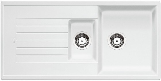 Dřez s odkapem BLANCO Zia 6 S bez excentru Silgranit PuraDur