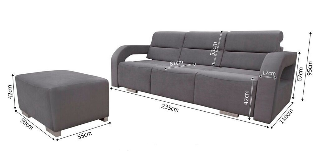 Pohovka Falco Alza+T