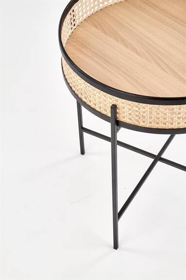 Konferenční stolek LANIPA (přírodní ratan)