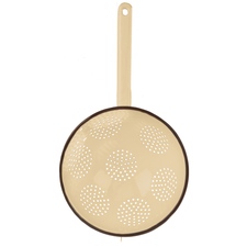 Cedník smalt BROWN pr. 22 cm