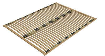 Rošt DEMONT R180 180x200 lamelový rošt v rámu,60 lamel