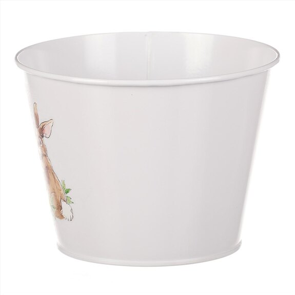 Kovový obal na květiny s velikonočním designem OK6370-L