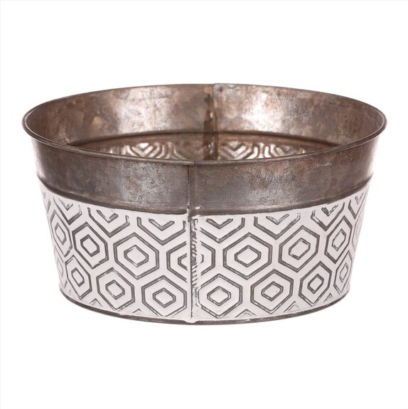 Obal kovový - kulatý