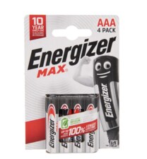 Baterie alk. mikrotužka Energizer AAA 1,5 V 4 ks