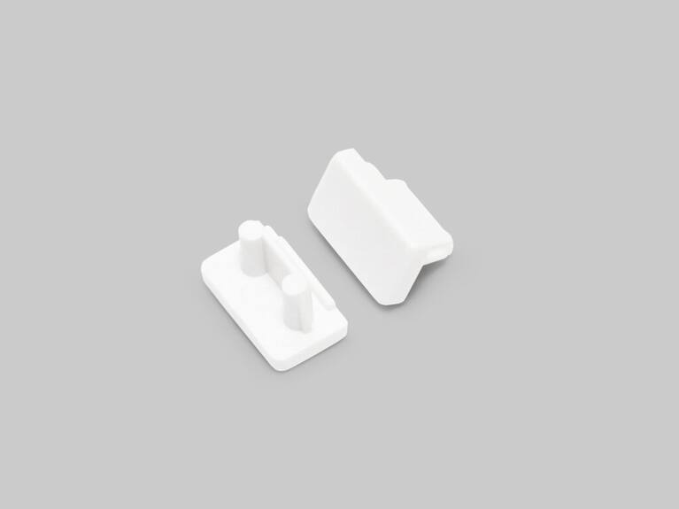 Koncovka WIRELI SLIM8 bílá, pár