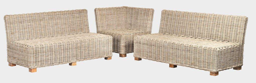 Zahradní ratanová sestava MIRABELLA  roh