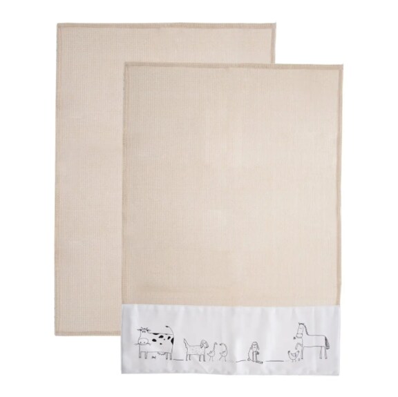 Utěrka bavlna kuch. vafle STATEK 2 ks