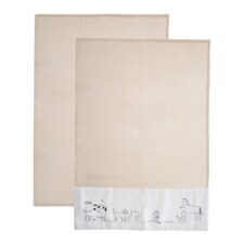 Utěrka bavlna kuch. vafle STATEK 2 ks