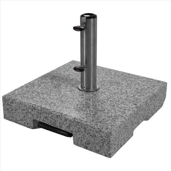 TROLLEY 70 kg - žulový pojízdný stojan pro slunečníky