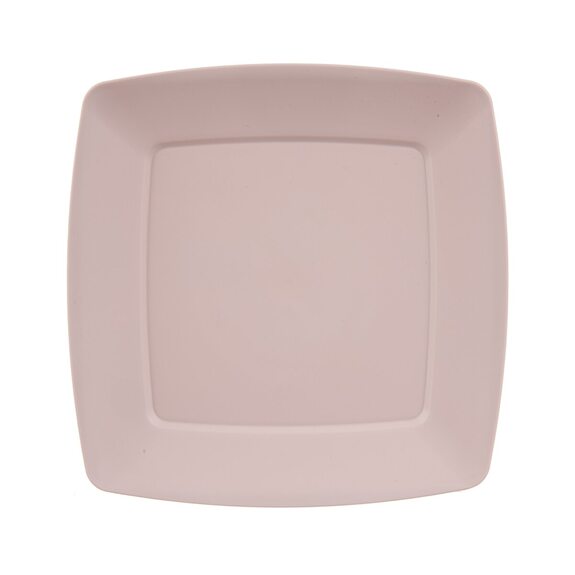 Talíř UH mělký SANDY 23,5x23,5 cm starorůžová