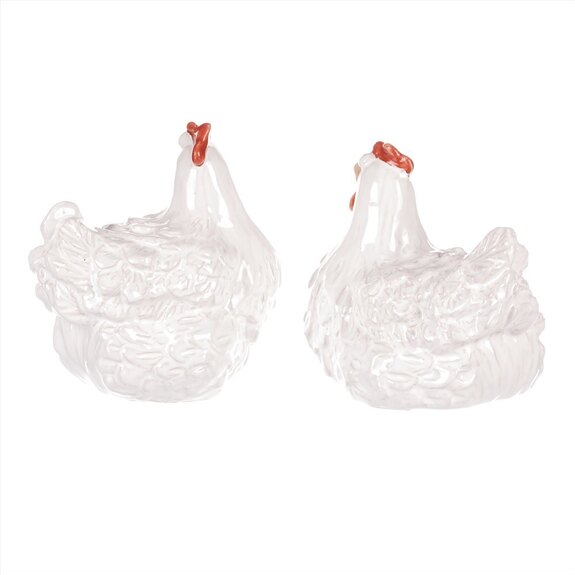 Slepice a kouhout z keramiky KEK9388 MIX