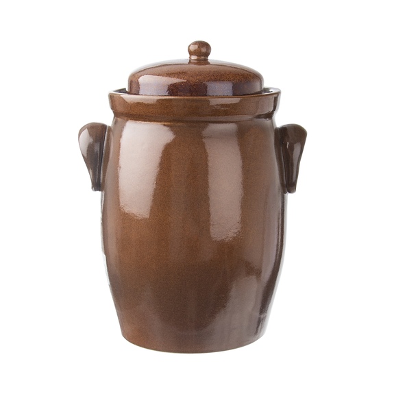 Hrnec ker. na nakládání 10 l zelák