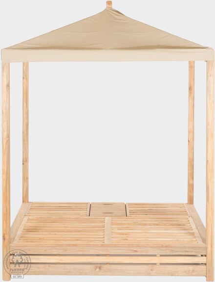 DAYBED - postel z teaku