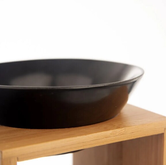 Aromalampa porc./bambus BLACK