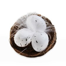 Hnízda proutí/pvc 6ks/5cm natural