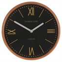Hodiny nástěnné, MDF s dřevěným rámem, 22cm.