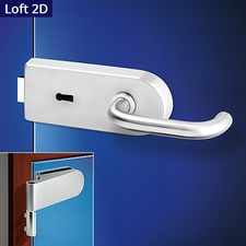 Una Loft OV kování na skleněné dveře