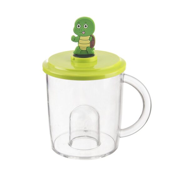 Hrnek tritan/UH dětský+figurka želva 0,27 l