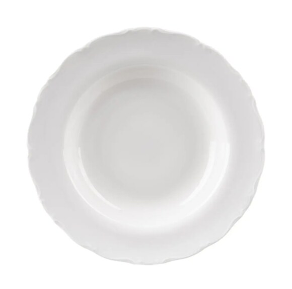 Talíř porc. hluboký MONA lem pr. 23 cm