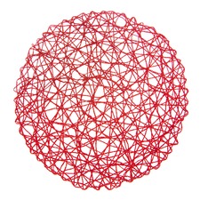 Prostírání papír pr. 35 cm červená