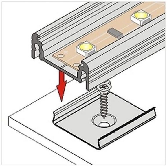 Montážní úchyt Y kulatý otvor, nerez ocel, pár