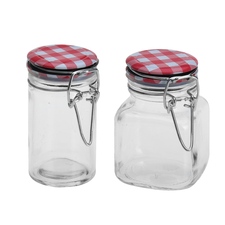 Dóza sklo/kov klip patent karo 0,08 l mix