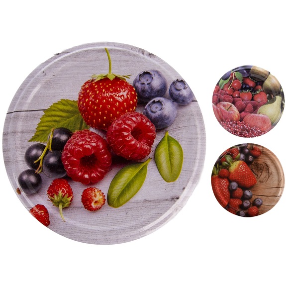 Víčko kov Bio 82 ovoce 10 ks E