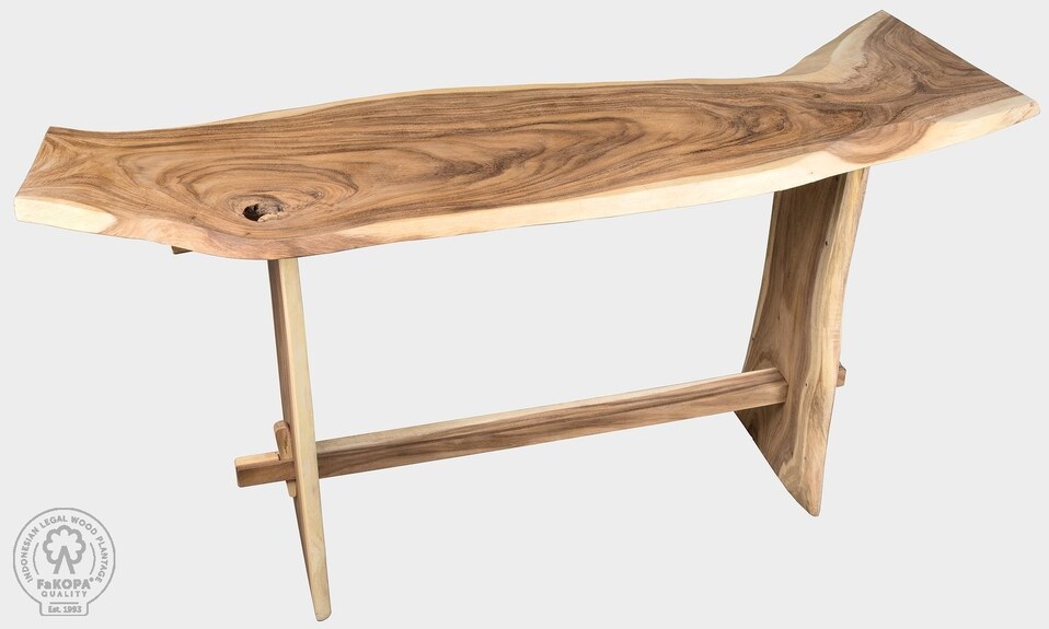 TRUNK BAR X - dřevěný bar 227x60x110cm