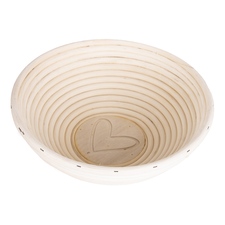 Ošatka ratan SRDCE pr. 21 cm, v. 7,5 cm