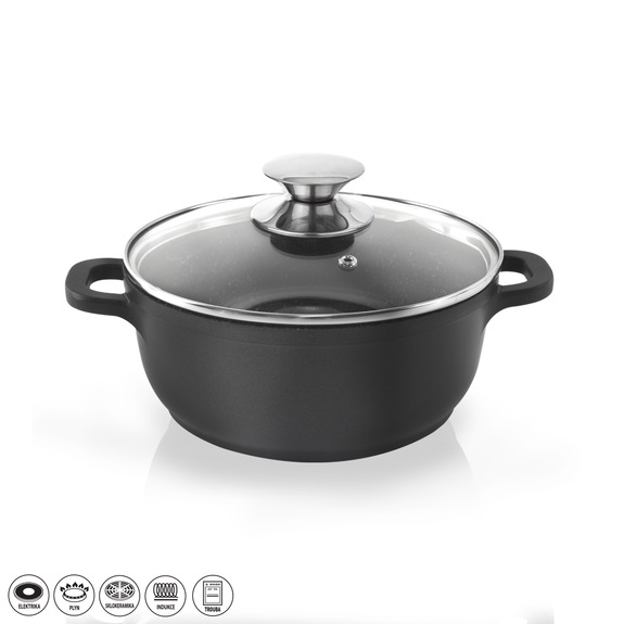 Hrnec GRANDE 1,4 l poklice sklo