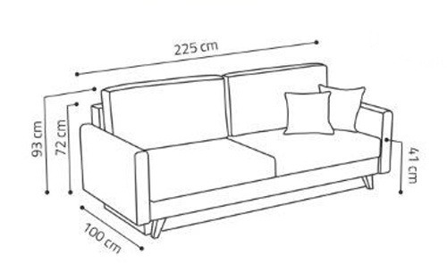 Pohovka Falco Florencie Malmo