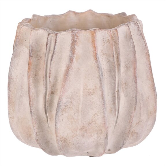 Obal na květiny - betonový, šedý