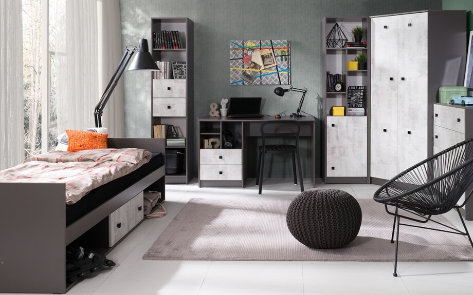 Skříň Falco Tomio R3 grafit/enigma