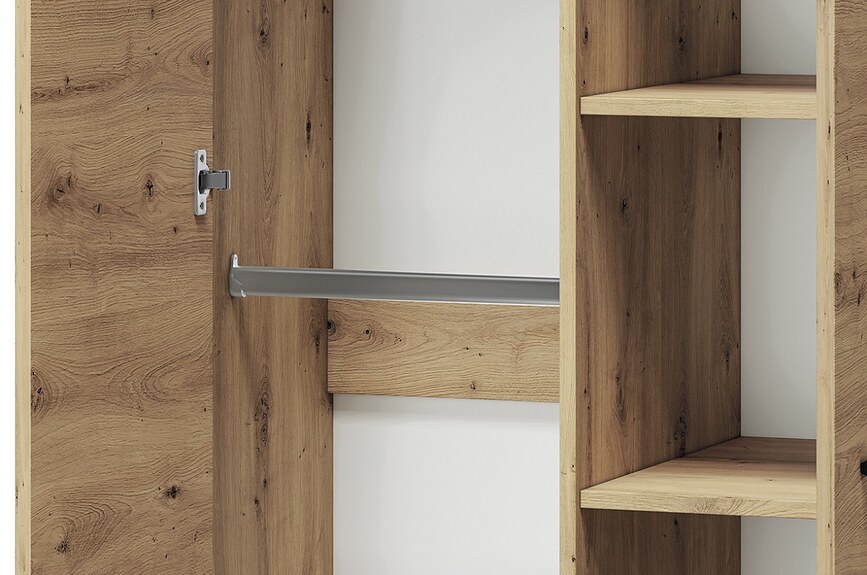 ALVIN 01 šatní skříň, dub artisan