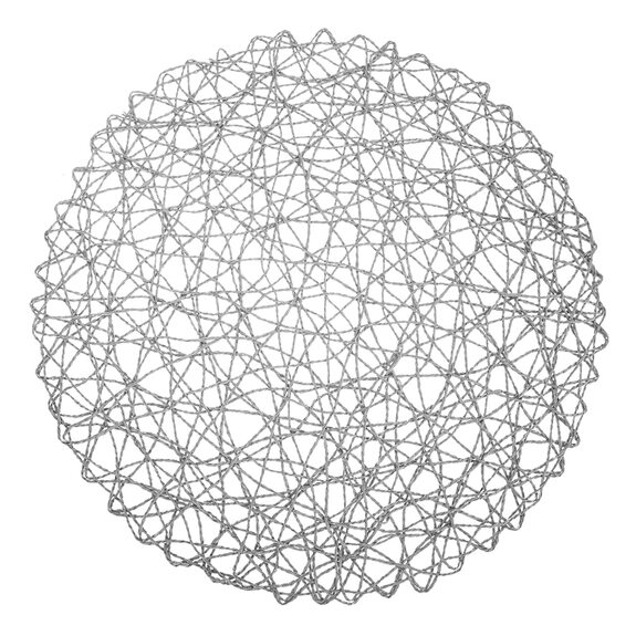Prostírání papír pr. 35 cm šedá