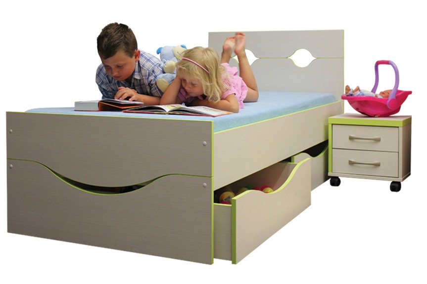 Postel úsměv CASPER 90×200