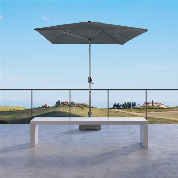 Basic Lift NEO 2,5 x 2 m – naklápěcí slunečník s klikou