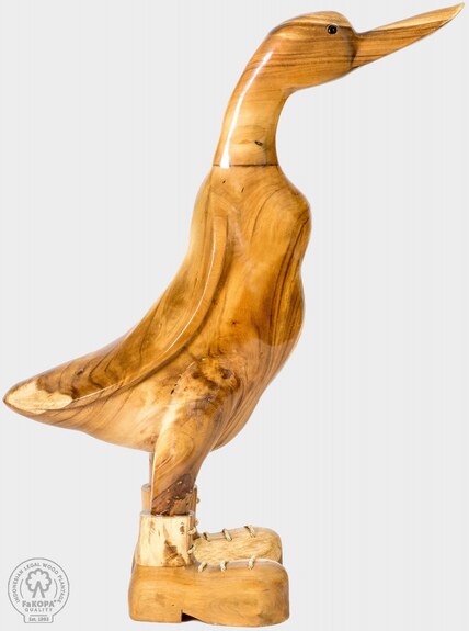 GUSTA - kačena z tropického dřeva