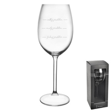 Sklenice Problém 0,45 l víno 1 ks