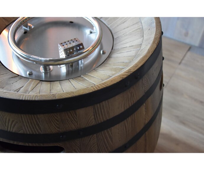 Volně stojící ohniště PORVOO barell