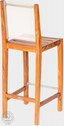 MERY - barová židle z teaku