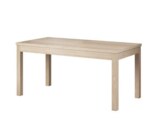 Stůl Falco Aspen 120x80cm, rozklad + 40 cm dub sonoma