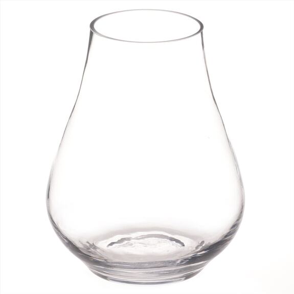 Váza skleněná střední - tvar kapka, čirá SKK1000-M
