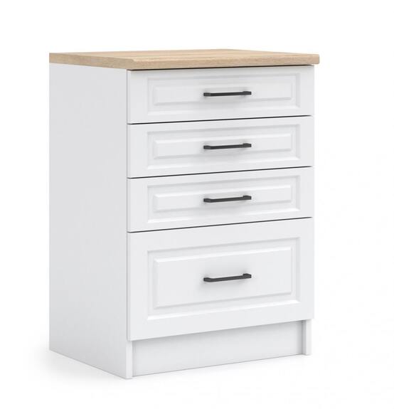 Kuchyňská skříňka spodní Falco Irma SZ60-4SZ bílá MAT