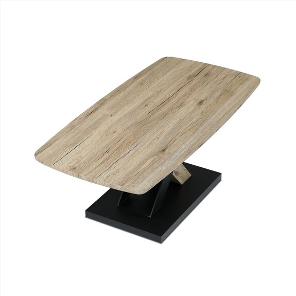 Konferenční stolek 120x60cm, mdf, hnědá, CT-W1570 SRE