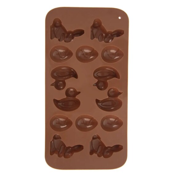 Forma silikon čokoláda Velikonoce 14 hnědá