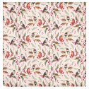 Ubrus s vánočním motivem - ptáčkové, 80x80 cm,100 % polyester.